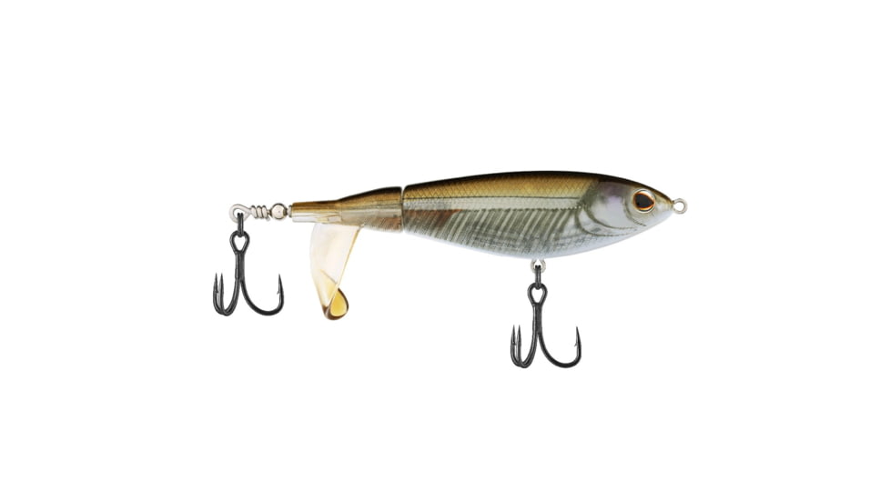 Berkley Choppo Saltwater Hard Bait, Topwater, Saltwater, 105, 3/4 oz, 105mm, Topwater, Hook Size 2, 2 Hooks, Mangrove Minnow, 105, 1547862