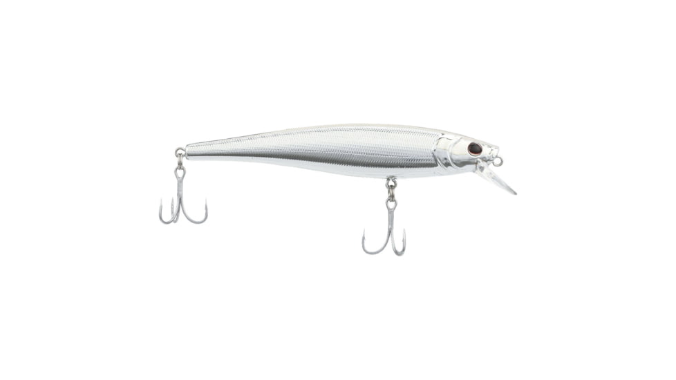 Berkley Cutter Saltwater Hard Bait, Jerkbait, Saltwater, 1/2 oz, Chrome, 110, 1582317