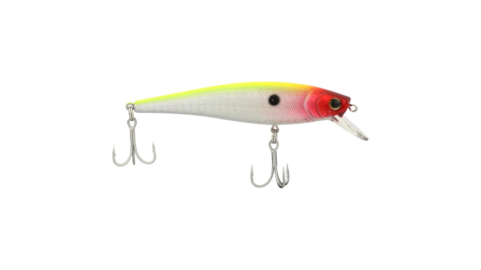 Berkley Cutter Saltwater Hard Bait, Jerkbait, Saltwater, 90 Shallow, 3/8 oz, 90mm, Hook Size 6, 2 Hooks, Clown, 90, 1573018