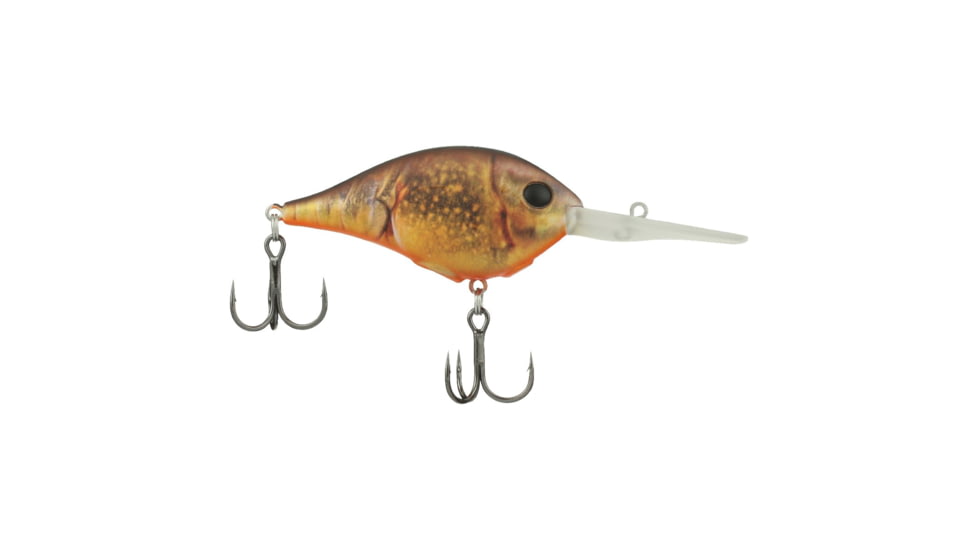 Berkley Dime Hard Baits, Crankbaits, Freshwater, 3/4 oz, HD Brown Craw, 15, 1596610