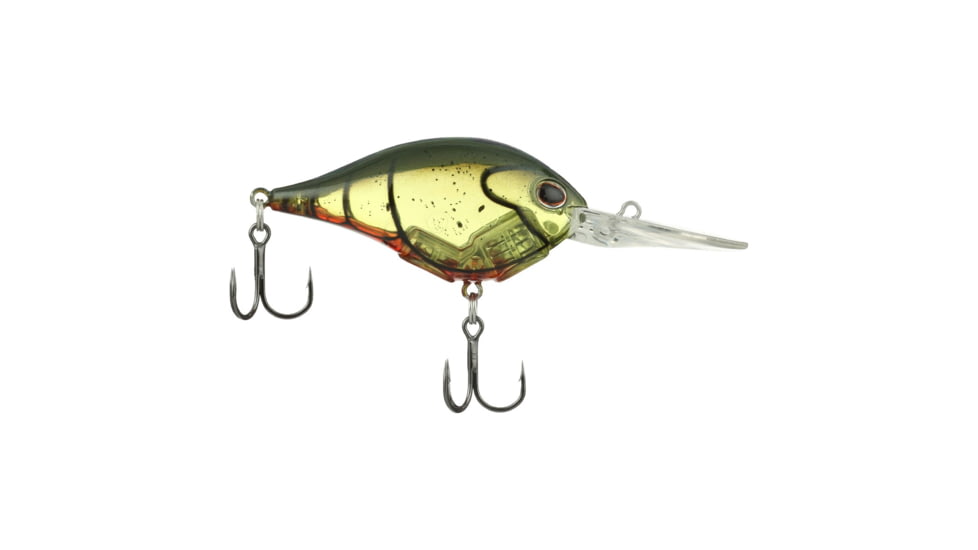 Berkley Dime Hard Baits, Crankbaits, Freshwater, 3/5 oz, Ghost Green Craw, 10, 1596589