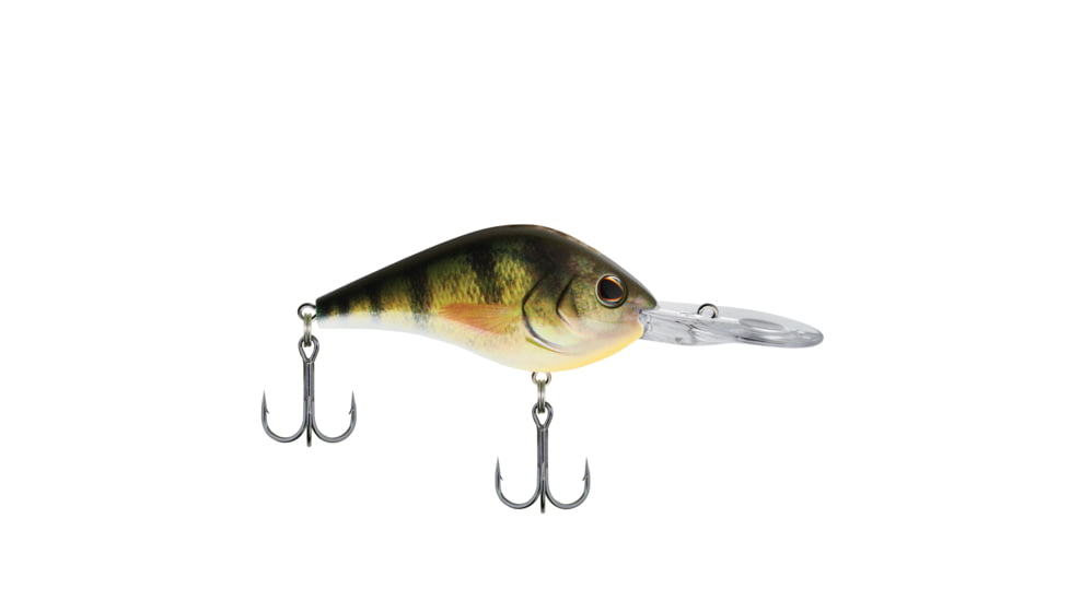 Berkley Dredger Body Shape And Weighted Bill Dives Deep, Slow Rise, 12-15, HD Yellow Perch, 2 1/2in, 5/8oz, BHBDR14.5-HDYLP