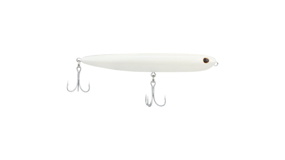 Berkley Drift Walker Saltwater Hard Baits, Topwater, Saltwater, 1/2 oz, Pearl White, 110, 1582244
