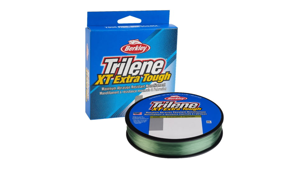 Berkley Filler Spool Trilene XT Line, Green, 330 Yards, 6 lb, Low-Vis Green, 0.010 in/0.25 mm, 1562128