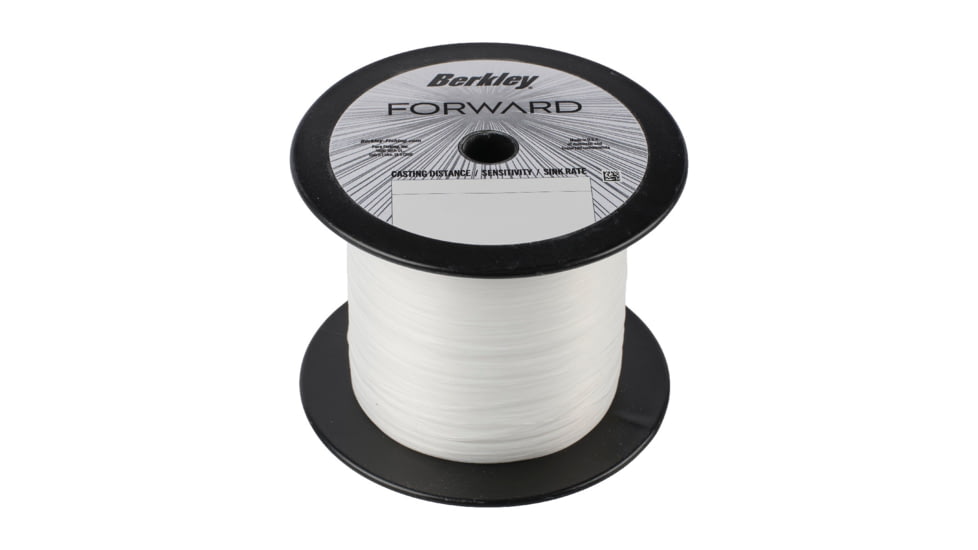 Berkley Forward Braid Bulk Spool, 10lb, Crystal, 0.007 in/0.17 mm, 1621825