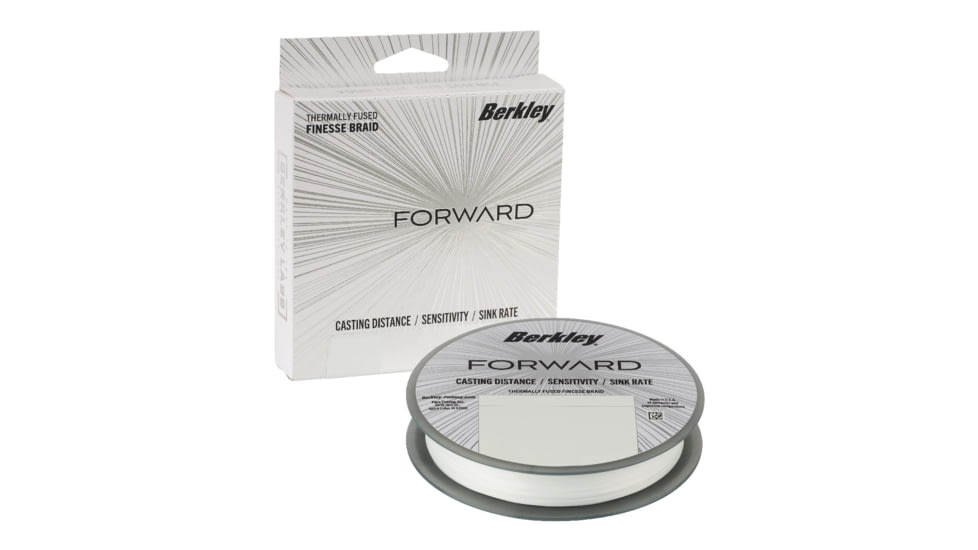 Berkley Forward Braid Filler Spool, 8lb, Crystal, 0.006 in/0.15 mm, 1621800