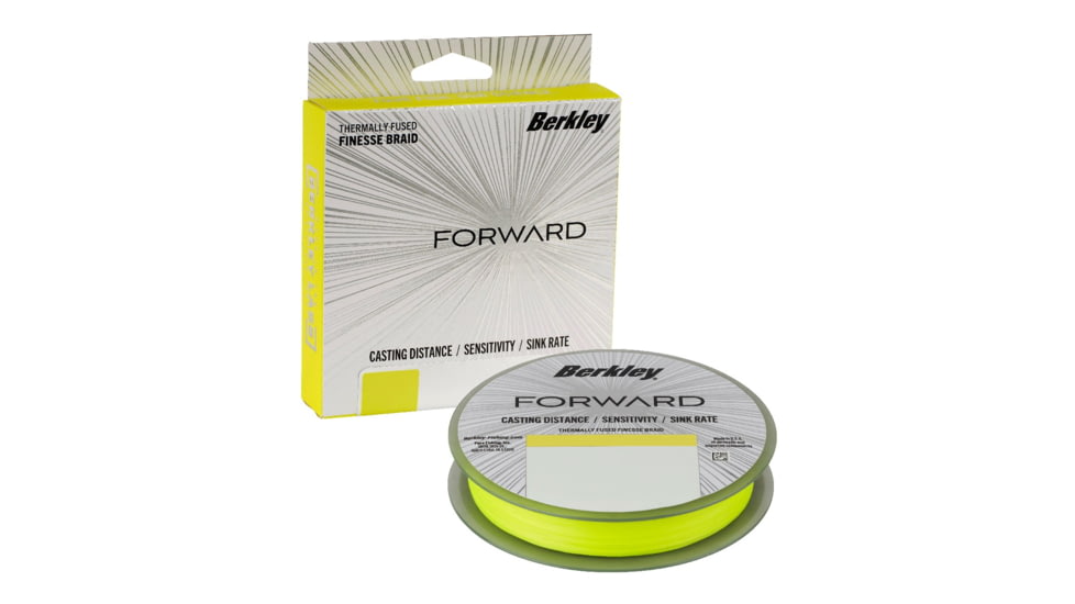 Berkley Forward Braid Filler Spool, Flame Green, 0.007 in/0.17 mm, 1621808