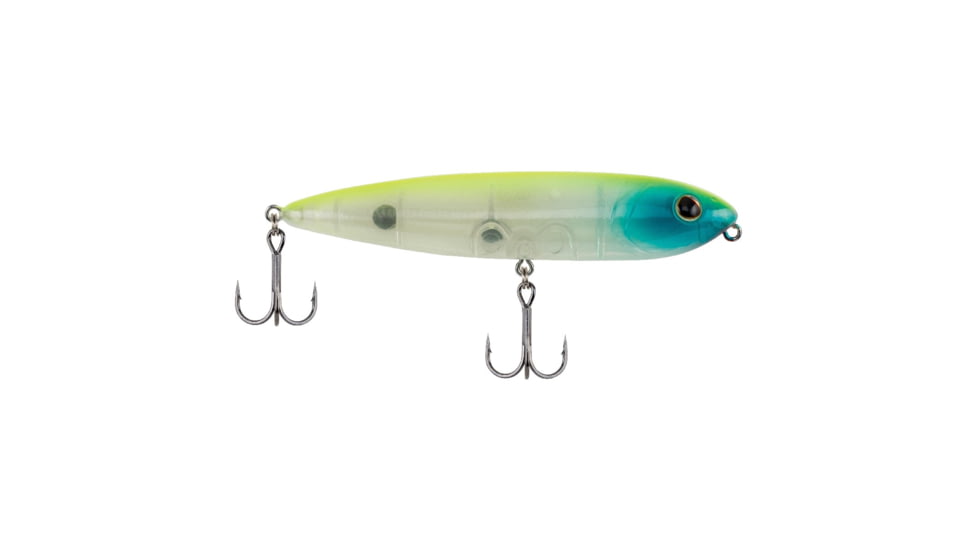 Berkley J-Walker 100 Hard Bait, Topwater, 100, 1/2 oz, 100mm, Topwater, Hook Size 4, 2 Hooks, CJ Shad, 1487103