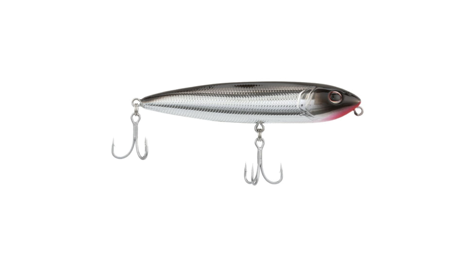 Berkley J-Walker 90 Saltwater Hard Baits, 1 Pack, 7/16oz, Black Chrome, 90 7/16oz, BHBSWJW90-BKCH, Black Chrome, 1582253