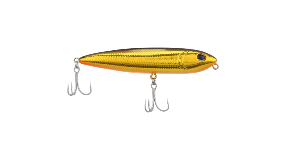 Berkley J-Walker 90 Saltwater Hard Baits, 1 Pack, 7/16oz, Black Gold, 90 7/16oz, BHBSWJW90-BGD, Black Gold, 1582254