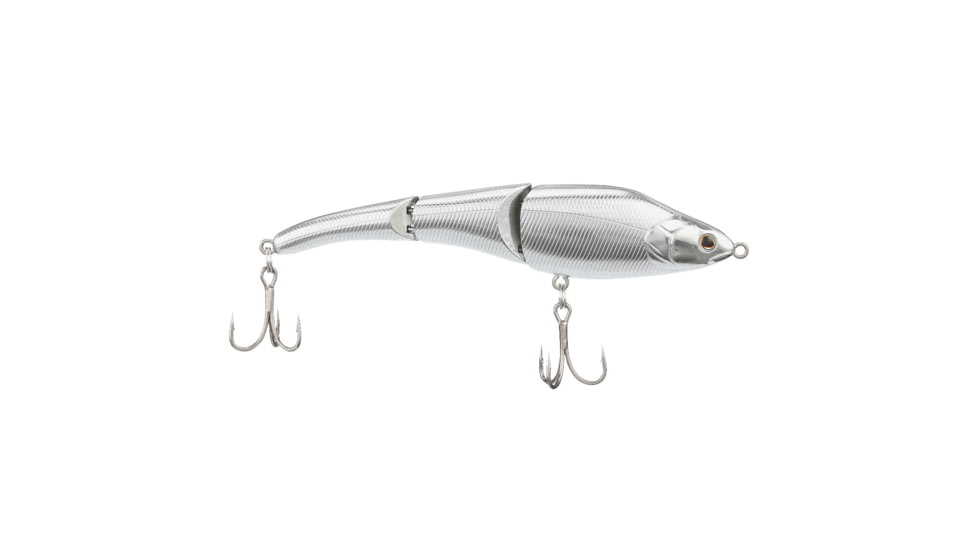 Berkley Magic Swimmer Freshwater Hard Bait, Chrome, 125, 1622065