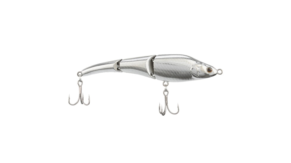 Berkley Magic Swimmer Freshwater Hard Bait, Chrome, 95, 1622049