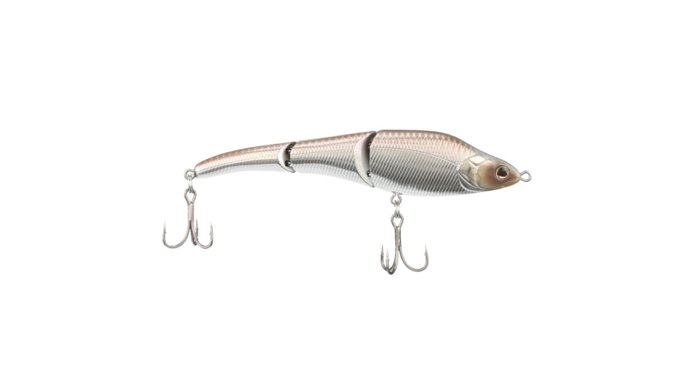Berkley Magic Swimmer Freshwater Hard Bait, Morning Dawn Chrome, 110, 1622058