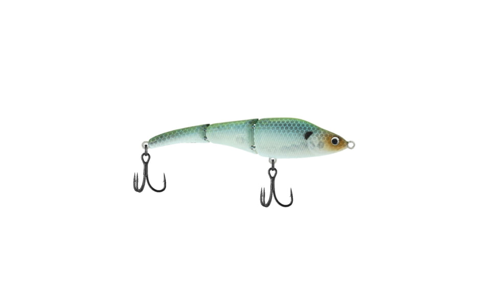 Berkley Magic Swimmer Saltwater Hard Bait, Greenback Ghost, 95, 1547914