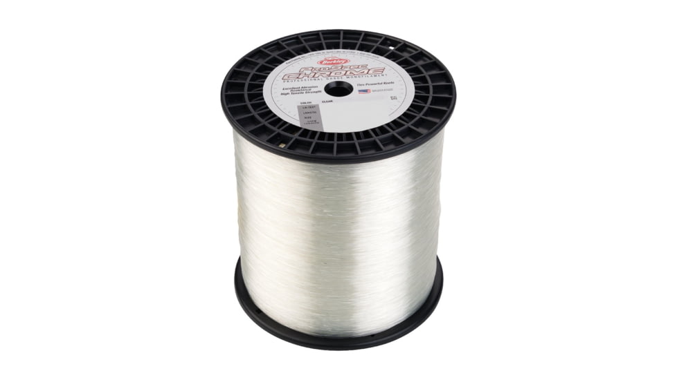 Berkley ProSpec Chrome Monofilament Line, 0.023in/0.58mm, 30lb/13.6kg, 3000yd/2743m, Clear, 0.023 in/0.58 mm, 1544027