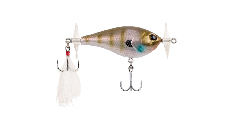 Berkley Spin Bomb Hard Bait, Topwater, Ghost Bluegill, 60, 1487239