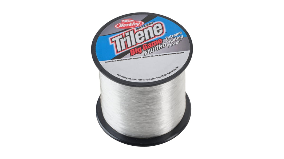 Berkley Trilene Big Game Fluorocarbon Line, 20lb, Clear, 0.015 in/0.37 mm, 1606131