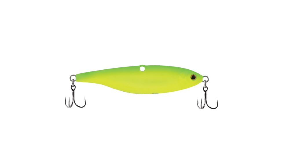 Berkley Vibrato Saltwater Hard Bait, Metal Jig, Hot Lime, 28, 1548027