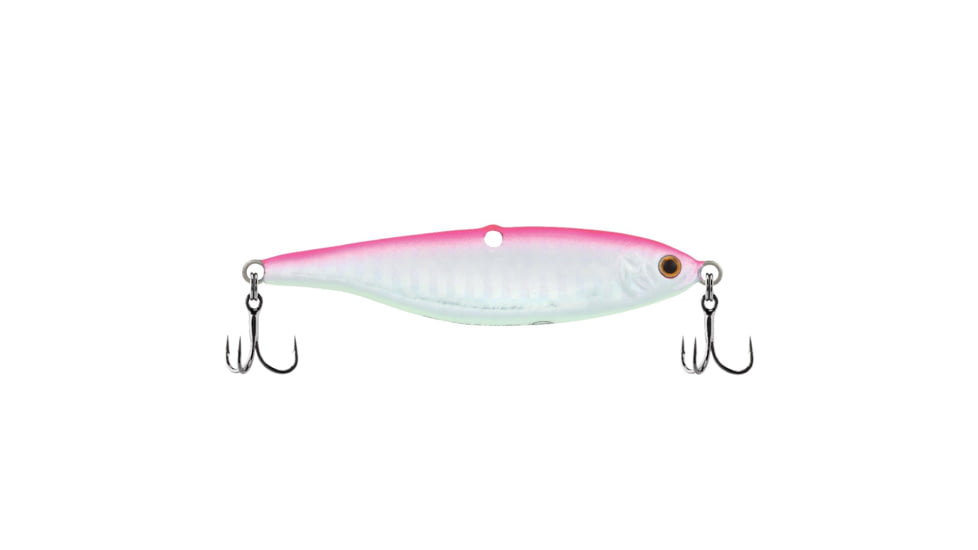 Berkley Vibrato Saltwater Hard Bait, Metal Jig, Pinkescent, 28, 1548031