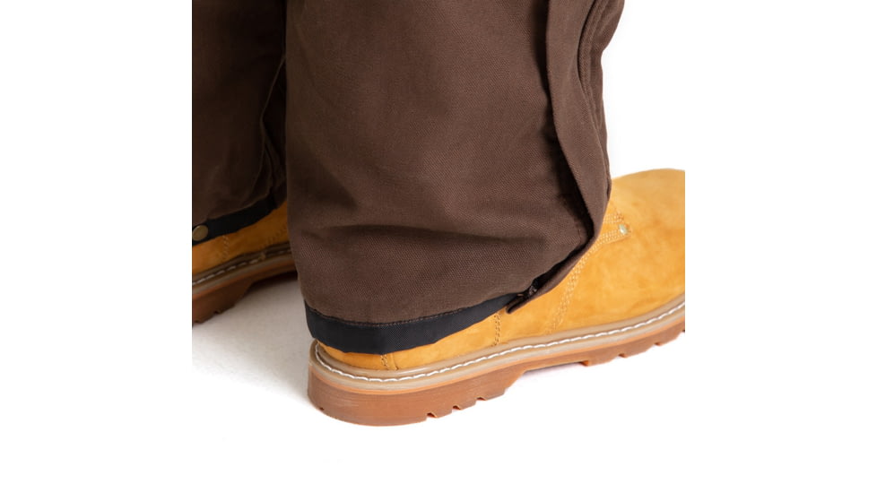 Berne Highland Washed Insulated Bib Overall - Mens, Bark, 6XL, B377BBR680