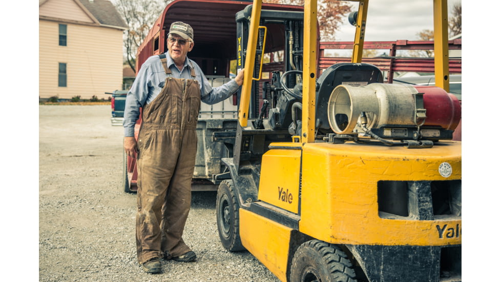 Berne Highland Washed Insulated Bib Overall - Mens, Olive Duck, 5XL Tall, B377ODT640