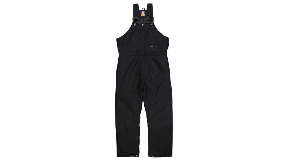 Berne ICECAP Insulated Bib Overalls- Mens, Black, Small Short, NB834BKS360