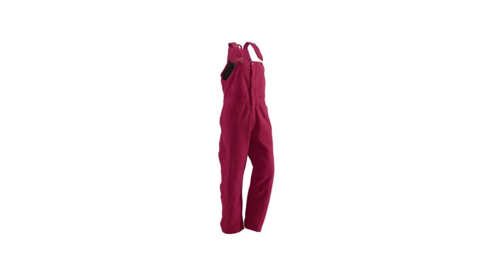 Berne Ladies Washed Insulated Bib, Pomegranate, Small, Regular, 92021399058