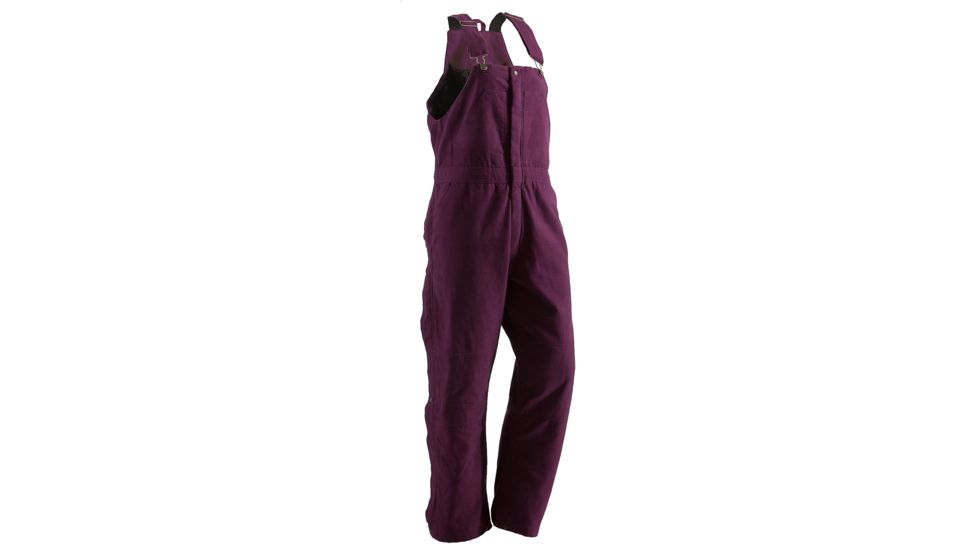 Berne Ladies Washed Insulated Bib, Plum, 4XL WB515PLMS600