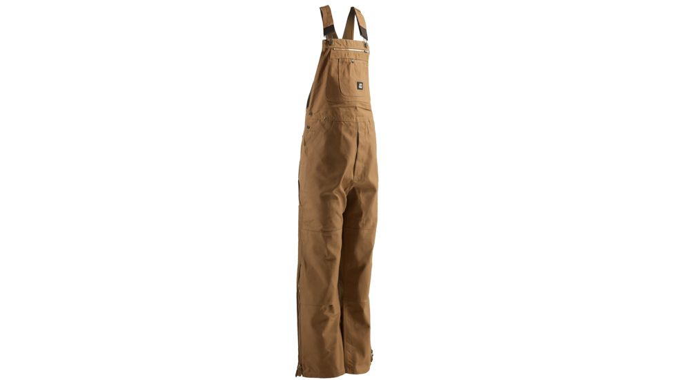 Berne Original Unlined Duck Bib Overall - Mens, Brown Duck, 52X34 B1067BDT520