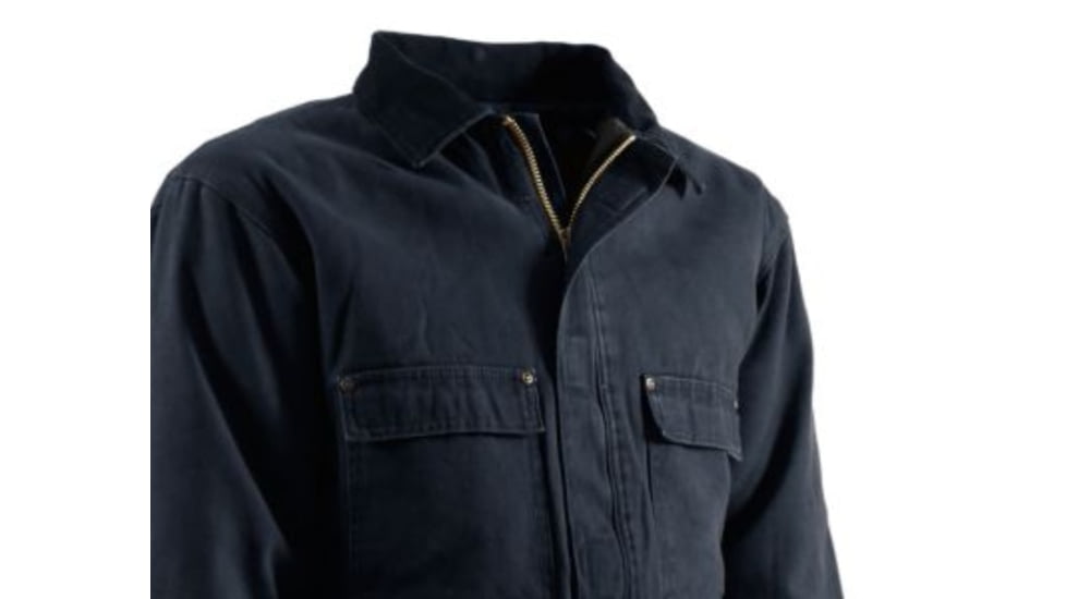 Berne Original Washed Chore Coat - Mens, Midnight, Medium, Tall, 92021065830