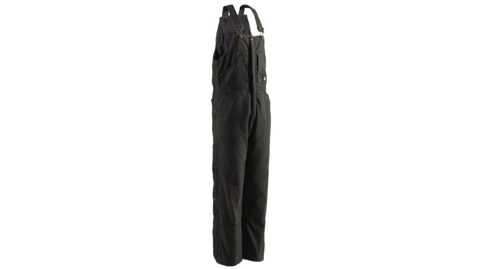 Berne Original Washed Insulated Bib Overall - Mens, Olive Duck, Extra Large B377ODT480