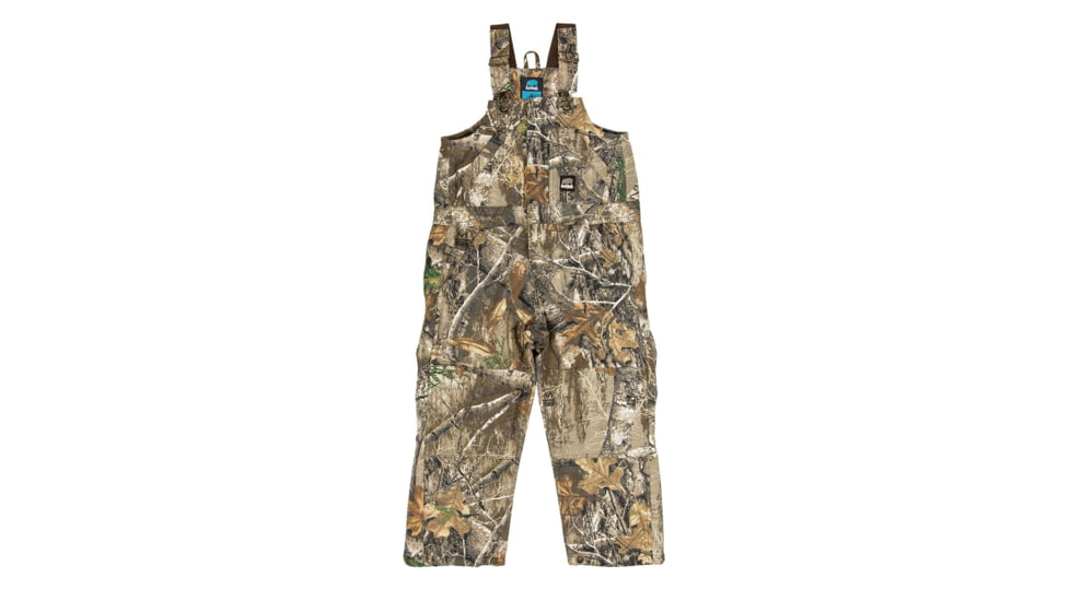 Berne Youth Softstone Insulated Bib Overall - Mens, Realtree Edge, Large, BB21EDGR440