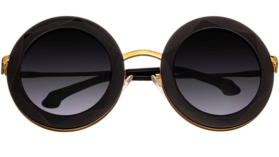 Bertha Jimi Handmade in Italy Sunglass - Womens, Black, One Size, BRSIT107-1