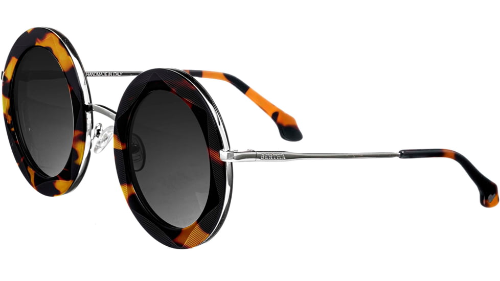 Bertha Jimi Handmade in Italy Sunglass - Womens, Tortoise, One Size, BRSIT107-2