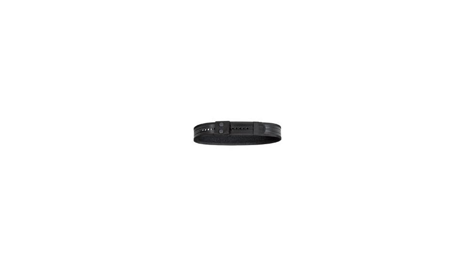 Bianchi 7990 Buckleless Adjustable Belt - Loop Liner - Plain Black 24136