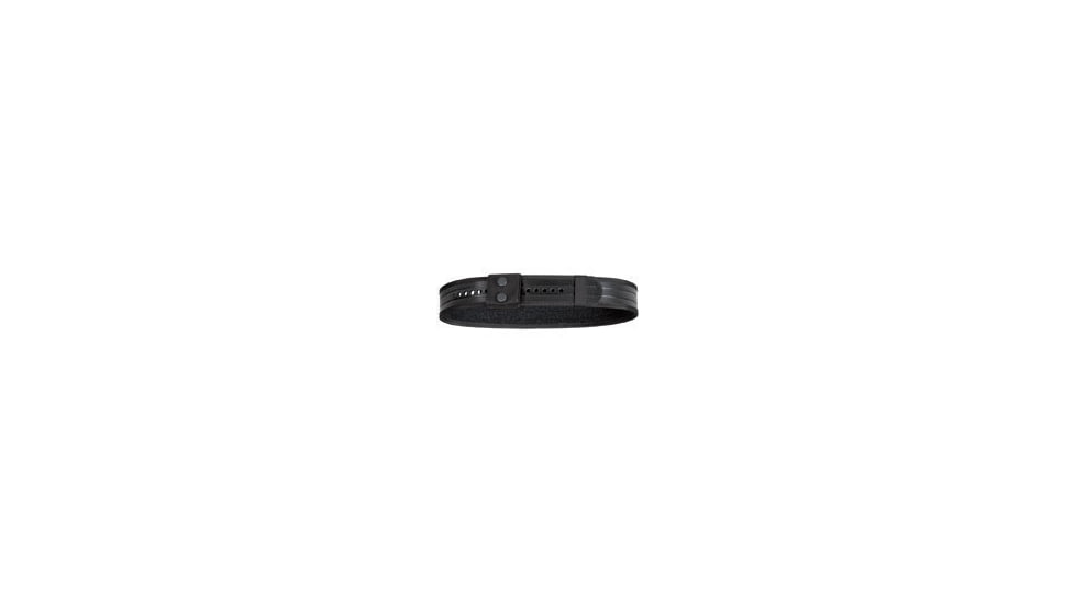 Bianchi 7990 Buckleless Adjustable Belt - Loop Liner - Plain Black 24138