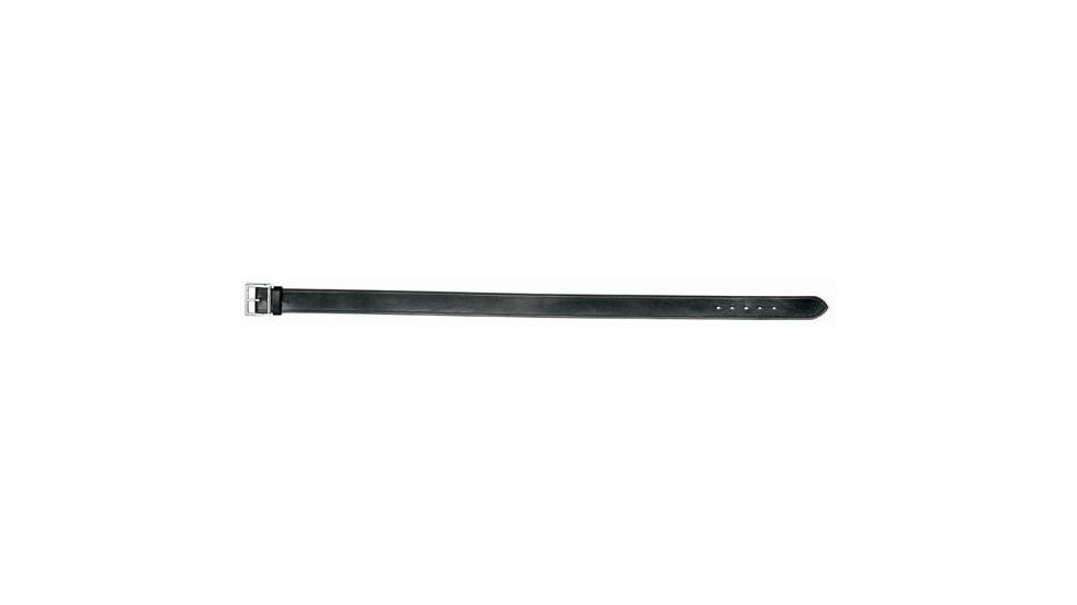 Bianchi B2C BiaPro Sam Browne Belt - Plain Black, Nickel, Waist Size 30in, 21025