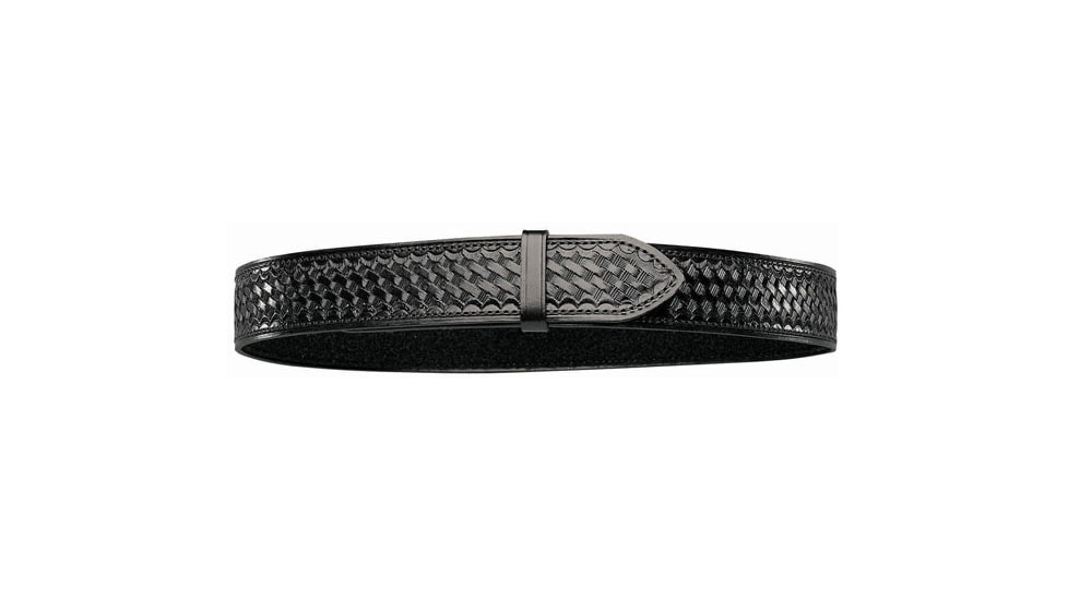 Bianchi B8V Garrison Belt with Hook and Loop - Plain Black, 17000