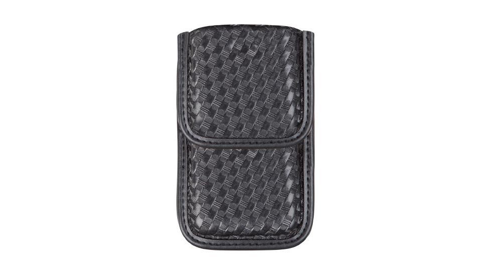 Bianchi 7937 Smartphome Case, Basketweave Black w/ Velcro 25170 