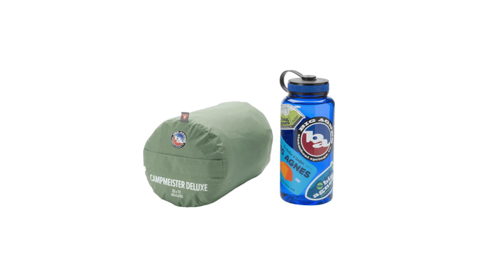 Big Agnes Campmeister Deluxe Insulated Sleeping Pad, Deep Lichen Green, 25x78, PCMDIWL25