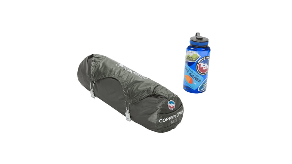 Big Agnes Copper Spur UL1 Tent, Lichen Green, 1 Person, TCSUL1LCN25