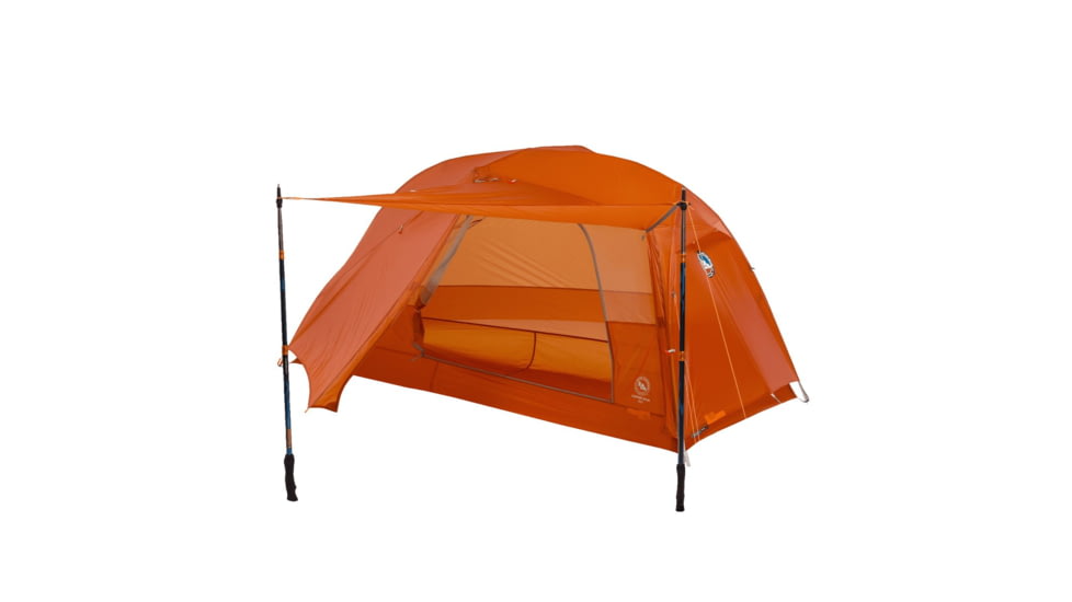 Big Agnes Copper Spur UL1 Tent, Tangelo, 1 Person, TCSUL1TGO25