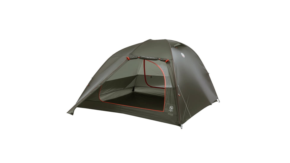 Big Agnes Copper Spur UL4 Tent, Lichen Green, 4 Person, TCSUL4LCN25