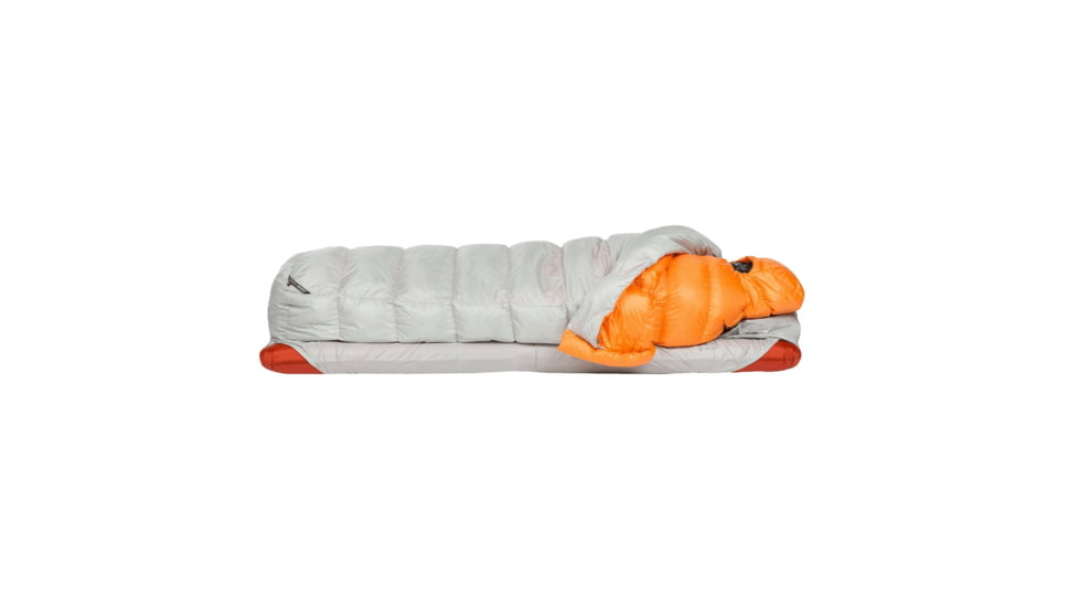 Big Agnes Lost Ranger 3N1 15 Sleeping Bag, Mercury/Tangelo, Small, BLR3N1S1525