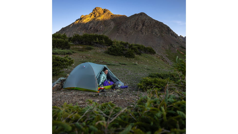Big Agnes Tiger Wall UL3 Tent, Mercury/Evening Primrose, 3 Person, TTWUL325