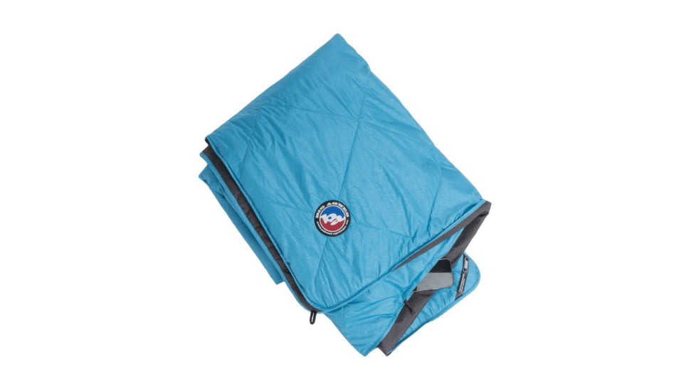 Big Agnes Why Not Picnic Blanket, Cendre Blue/Asphalt, 55x85, BWNPB5525