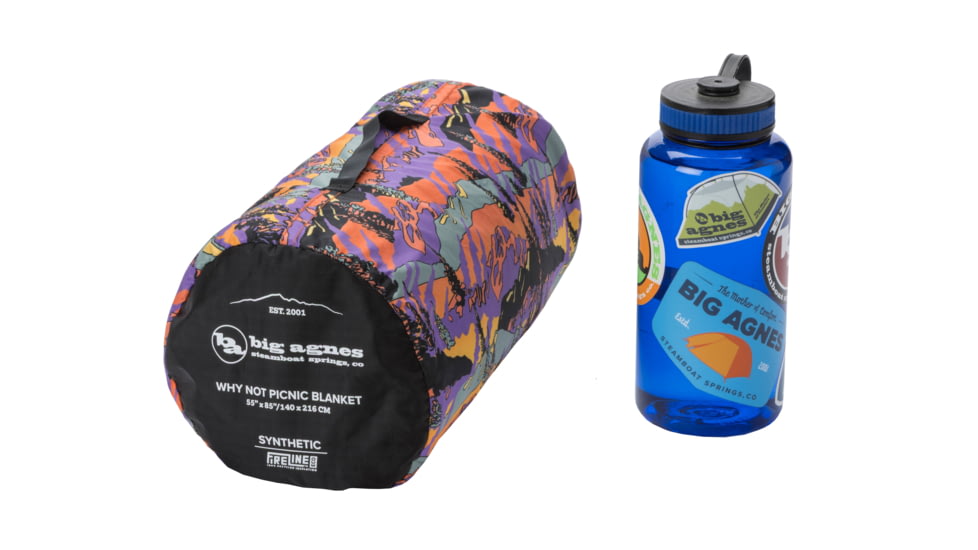 Big Agnes Why Not Picnic Blanket, Zirkel Alpenglow, 55x85, BWNPB26ANN