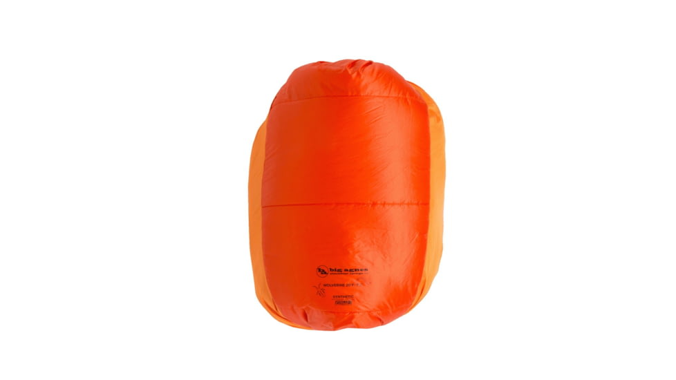 Big Agnes Wolverine 20 Sleeping Bag, Cherry Tomato/Tangelo, BYWL25