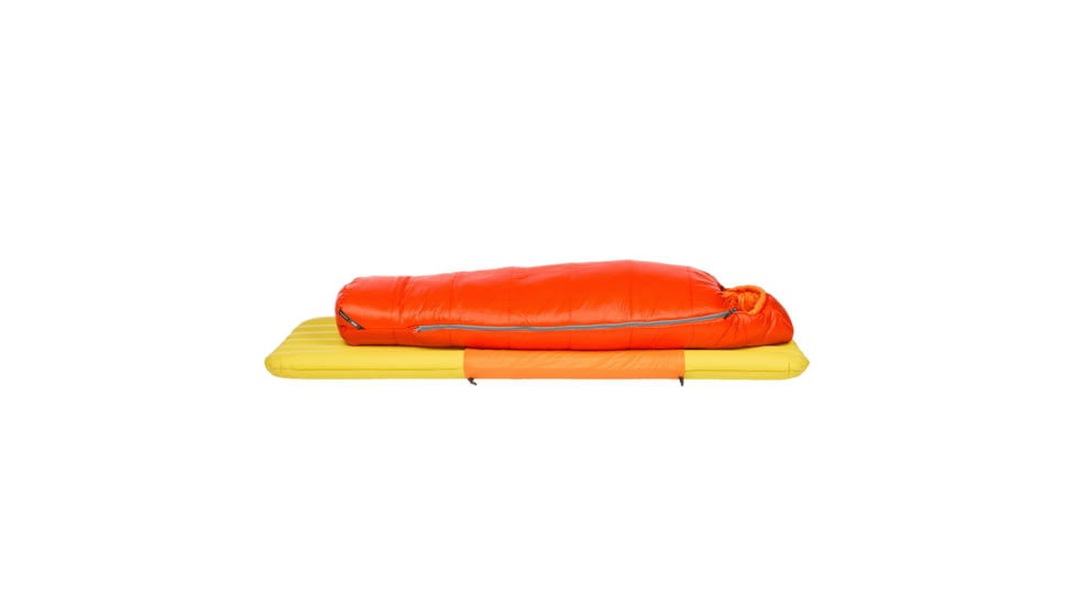 Big Agnes Wolverine 20 Sleeping Bag, Cherry Tomato/Tangelo, BYWL25