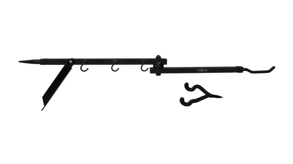 Muddy Extreme Multi-Hanger Combo, includes 1-4in Rubber Coated Steel Double Hook, Black BH200-C